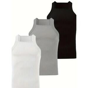 3 Square (G-Unit Style)-(Tank Tops)-(L)-(3 Colors)-(New)-$35